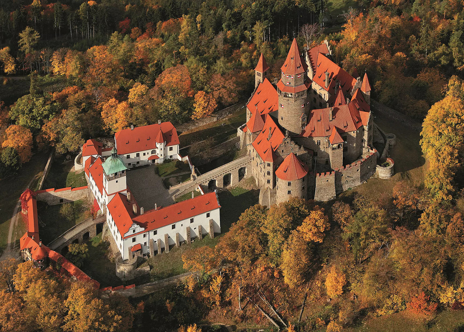Romantický hrad Bouzov